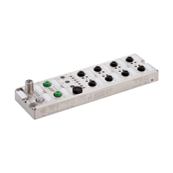 Murrelektronik SOLID67 DIO16 60mm M12L 5P, Compact module, metal, ProfiNet EthernetIP via M12-d 54503 - main